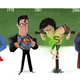 Illustration for article titled Nostalgia and Evolution Are Mashed Together In This Adorkable Pop Culture Artwork